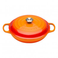 Le Creuset Gourmetprofitopf Signature Garnkociołek czerwony 30 cm / 3,2 L